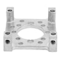 Miniatyrbillede 2 af 4: Quad Block Motorbeslag Zinklegering Simpel Installation med 4 stk. Monteringsskruer M4 x 0,7 mm