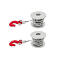 Miniatyrbilde 1 av 5: 2 stk. 25t Styresnekke Servo Vinsj Hjul Trommel For 1/10 Rc Crawler Bil Trx4 Axial Scx10 90046 Oppgradering