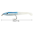 Miniatyrbild 5 av 5: Ing Lure Havsfiske Lure Bete Med Krok Ålbete 5cm/0.6g T Mjukt Insektsbete