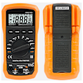 Miniatyrbilde 3 av 5: Automatisk digitalt multimeter, AC/DC ampere-ohm spenningstester, multifunksjonstester med motstand, kontinuitet, kapasitans, frekvens og diode T