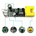 Miniatyrbillede 3 af 5: PoE Splitter 12V Output med IEEE 802.3af Standard 100M RJ45/DC5521 Udgang
