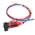 Miniatyrbild 1 av 5: 1 Set 24V Monterad Extruder Hotend Kit Munstycke Aluminium Värmeblock för Ender-3/CR-10/CR-10S Pro 3D-skrivardelar
