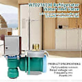 Miniatyrbilde 5 av 5: W10238100 Kjøleskap Vanninntaksventil for ,,,,W10238100 WPW10238100 W1049899