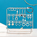 Miniatyrbillede 4 af 5: Smykkestativholder Øreringe og halskæde display stativ Armbåndsdisplay, Smykkeorganisator