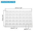 Miniatyrbillede 3 af 5: Vial Rack til Autosampler Vials, Vial Bakkeholder 40-Brønds Stabelbar Reagensglas Rack Vial Holder 10ml Hvid