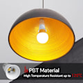 Miniatyrbild 4 av 5: B22 till E27 sockeladapter, B22 till E27 bajonett sockelomvandlare för LED glödlampa halogen glödlampa sockel basadapter, 6 stycken