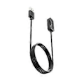 Pikkukuva 4 / 5: Musta magneettinen kellon latauskaapeli, kätevä ja tehokas latausjohto, USB-kaapeli, luotettava yhteys, sopiva