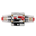 Pikkukuva 4 / 5: 12V-24V Inline Automaattinen Virtakatkaisija 100A Manuaalinen Nollauskytkin Auton Audio Sulake