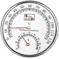 Miniatyrbild 1 av 3: Bastu Termometer Hygrometer, Celsius Mätare Monitor För Verkstäder, Pool, Lagerlokaler Spa Bastu Tillbehör
