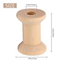 Miniatyrbilde 4 av 5: 10 stk. Tomme trådsneller 29mm X2m