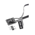 Pikkukuva 2 / 5: 4-nastaisesta RGB:stä tavalliseen Argb 3-nastaiseen 5 V:n adapteriliittimeen Rgb-kaapeli 25 cm