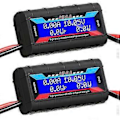 Miniatyrbild 1 av 3: 2 st 150A Högprecisions Wattmätare Med Bakgrundsbelyst Digital LCD-skärm För RC Solar Spänning Ström