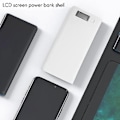 Miniatyrbild 5 av 5: DIY 8x18650 Portabel Powerbank Fodral Låda LCD Display Dubbel USB Powerbank Låda Kit