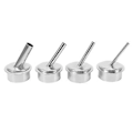 Miniatyrbillede 2 af 4: 7 stk. 45 graders bøjet buet varmedyse 2,5/3/4/6/7/9/12 mm varme dyser til Quick 861dw loddestation