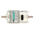 Pikkukuva 4 / 4: 775 Moottori 50W Suuritehoinen Suuri Vääntömomentti Kaksoisakselinen DC-moottori (24V9000RPM ilman kiinnikettä)