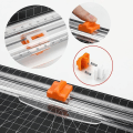Miniatyrbillede 3 af 5: A4 Titanium Trimmer Trimmer med automatisk sikkerhed til skæring af standardpapir / fotos / etiketter Sort Sort (Nior)