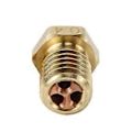 Miniatyrbillede 4 af 5: Clone-CHT Dyser 0.4mm V6 3D Printer Del Messing Dyser til 1.75mm Filament Messing Dobbelt Flow Rate