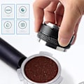 Pikkukuva 5 / 5: 51 mm espressotampperi ja -jakaja, kahden pään kahvitasaaja, säädettävä syvyys - ammattimainen espresso
