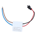 Miniatyrbillede 1 af 5: 500mA 1X3W LED Driver Strømforsyning Driver Connector LED Lampe Transformer Input AC95‑265V Output 2‑4VDC