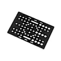 Miniatyrbillede 3 af 5: 20-80mm Aluminium Gantry Plade V-Slot Gantry Til Profiler CNC-Maskindele 3D Printerdele Sort