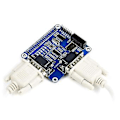 Miniatyrbillede 5 af 5: Waveshare 2-kanals Isoleret Rs232 Udvidelseskort Til Raspberry Pi