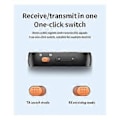 Miniatyrbillede 1 af 5: Bluetooth 5.3 Audio Transmitter og Receiver 2 i 1 Trådløs 3.5mm Aux Audio Adapter Bluetooth Transmitter