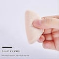 Miniatyrbild 3 av 5: 4 st Löspuderpuffar Kosmetiska Svampar Velour Sminkapplikator Tvättbar Foundation Puff för Puder med Etui