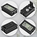 Miniatyrbillede 5 af 5: Mini Digital LCD Termometer Hygrometer Temperatur Fugtighedstester Termometer Bærbar Termo Hygrometer Indikator Til Kontor Køkken Humidorer Inkubator