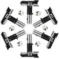 Miniatyrbilde 3 av 5: 6 stk. Reversibss Er Dysespisser og 12 stk. Tippedninger for Less(211, 311, 315, 415, 515, 523)