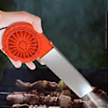 Miniatyrbillede 2 af 5: Barbecue Blæser Luftblæser Hurtig Ildstarter Madlavningshjælper Med 1,1 m Kabel
