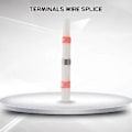 Miniatyrbillede 2 af 5: 50 stk. S Ledningsstik, Krympe Butt Connector Isolerede Butt