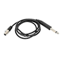 Miniatyrbillede 1 af 5: 3-Pin Mini XLR Hun til 6,35 mm Han Kabel 1 m XLR til 1/4\" Mikrofonkabel til Live Lydkort Mikrofon