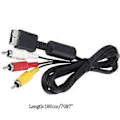 Miniatyrbillede 4 af 5: Multi Komponent Spil Audio Video AV Kabel til RCA for PS2 Kabel Konsol TV Spil Computer Kabel Tilbehør