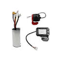 Miniatyrbilde 3 av 5: 36v 350w Sammenleggbar Sparkesykkel Kontroller Kit Elektrisk Sparkesykkel Kontroller LCD-skjerm Bremse Gasspedal T