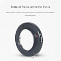 Miniatyrbillede 5 af 5: Lm-m4/3 Linseadapterring Til Leica Leicam Linse Til Oba M4/3