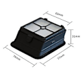 Miniatyrbillede 2 af 5: Hepa Filter Skærm Filter Mesh Filter Elementer Til Blaupunkt Bp-dt02