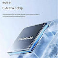 Pikkukuva 3 / 5: USB4 Datakaapeli 40Gbps USB C - Type C Lyhyt Kaapeli PD 240W 8K 60Hz 3/4 15 Pro Max SSD Virtapankille