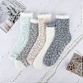 Miniatyrbillede 2 af 5: Skridsikre dame fleece termiske vintervarme dame gave