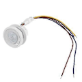 Miniatyrbild 1 av 4: Mr HW08F LED Automatisk Infraröd Rörelsesensor Kontrollbrytare 1-40W 45*40mm