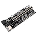 Miniatyrbilde 1 av 5: Forlenger for GPU Mining Temperatur Stiger Adapter Vedio Kort USB 3.0 Kabel 6PIN