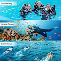 Miniatyrbilde 2 av 5: 2 stk. Dykkeutstyr Scuba Diving Rustfritt Stål Fjærfinne Stropper Dykker Hæl Stropper Dykkeutstyr