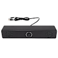 Miniatyrbillede 1 af 5: E 350TS Computerhøjttaler 3,5 mm Input USB-drevet Kablet Computer Soundbar med Lydstyrkekontrol til Stationær PC Laptop Tablet