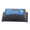 Pikkukuva 2 / 4: 12V 24V Auto 20A Lyijyakku Aurinkolataussäädin PWM-säädin Kaksois-USB 5V Ulostulo