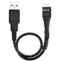 Miniatyrbild 4 av 5: 2st 20cm 9-Pin Till Extern Usb A PC Moderkort Intern Datakabel