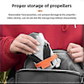 Miniatyrbild 2 av 5: Propellerskyddsbas för Mini 3/Mini 3 Pro Portabelt Tillbehör A