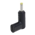 Miniatyrbilde 3 av 5: Laptop Strømlader Adapter Kobling Type-C Hunn til DC Hann Jack 4.0x1.7mm 90 Graders Plugg Konverter