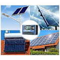 Miniatyrbillede 5 af 5: MPPT Solar Charge Controller Dobbelt USB Solar Controller Smart LCD-skærm MPPT Tracking 5V/2A Dobbelt USB-udgang 12V/24V Automatisk Identifikation