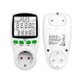Miniatyrbillede 4 af 5: Effektmåler Wattmeter Strømmåler EU Stik Energimåler Ft