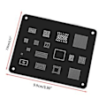 Miniatyrbillede 3 af 4: Stål Reballing Stencil Kit til Elektronik Smartphone Computer Reparation