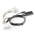 Miniatyrbillede 4 af 5: Bil Bluetooth Modul Aux-in Audio Adapter Kompatibel med Kompatibel med C30 S40 V40 V50 S60 S70 C7